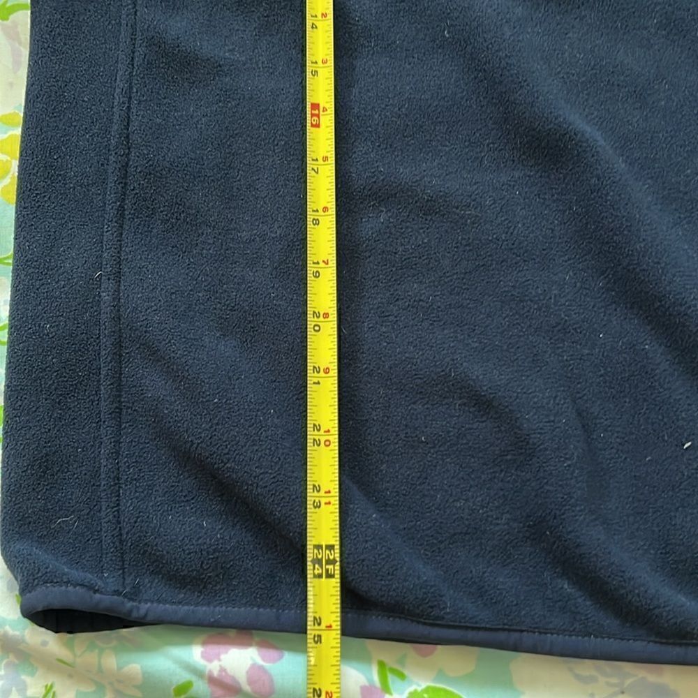 Lands End Colorblock 1/4 Snap Fleece - M - Picture 7 of 12